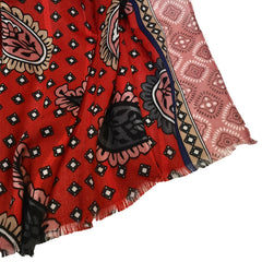 Classic Paisley Print Scarf Vintage Shawl Women's Outdoor Windproof Head Wrap
