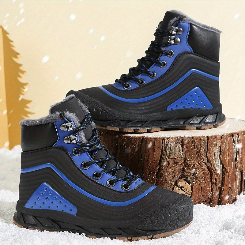 Men's Snow Boots Winter Ankle Boots Waterproof Non Slip Warm Outdoor