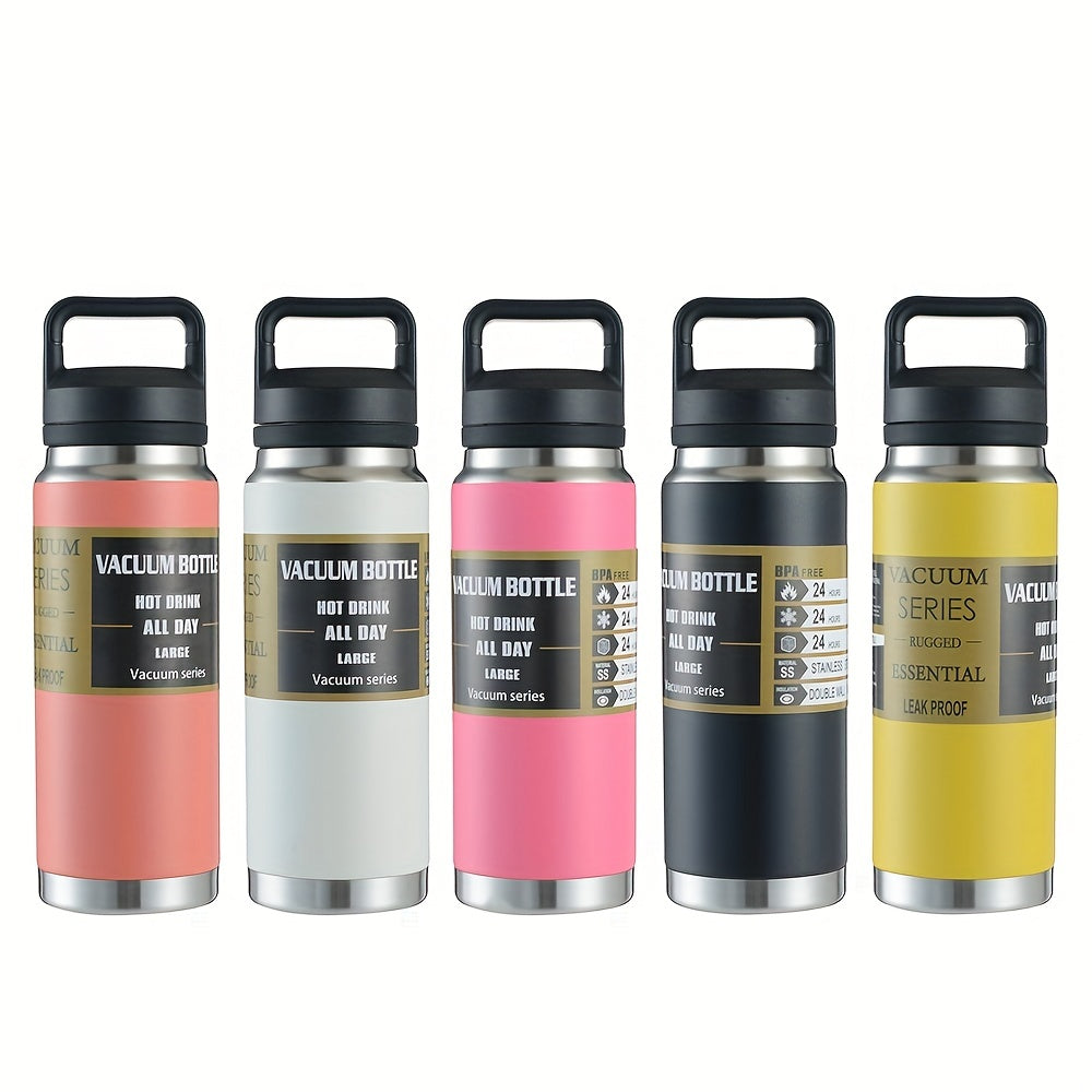 800ml Vacuum Flask Stainless Steel Thermal Bottle Leakproof Tumbler with Lid