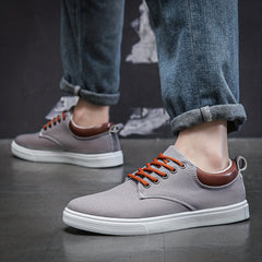 Men's Canvas Low Top Sneaker Classic Casual Shoes