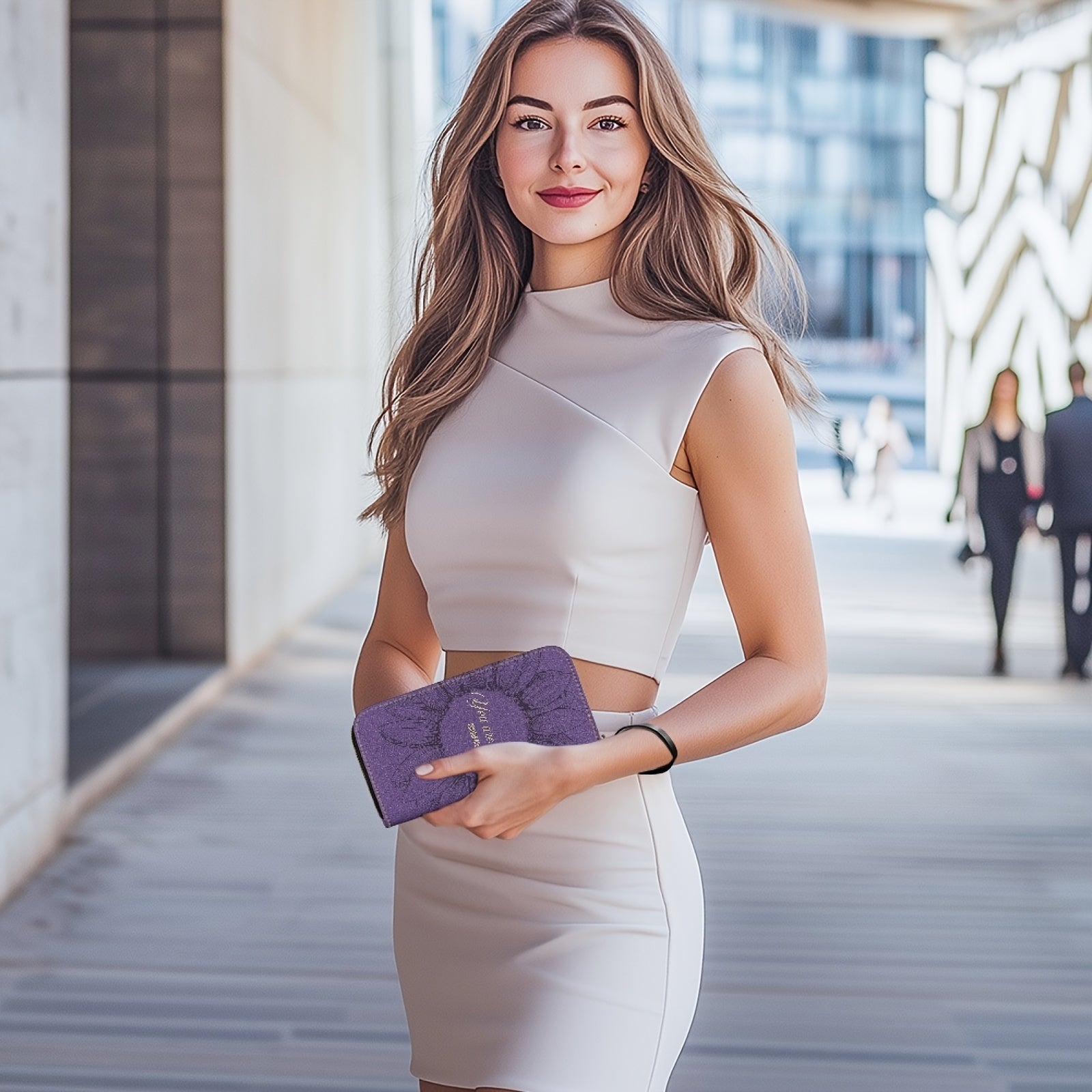 Chic Wristband Wallet for Women