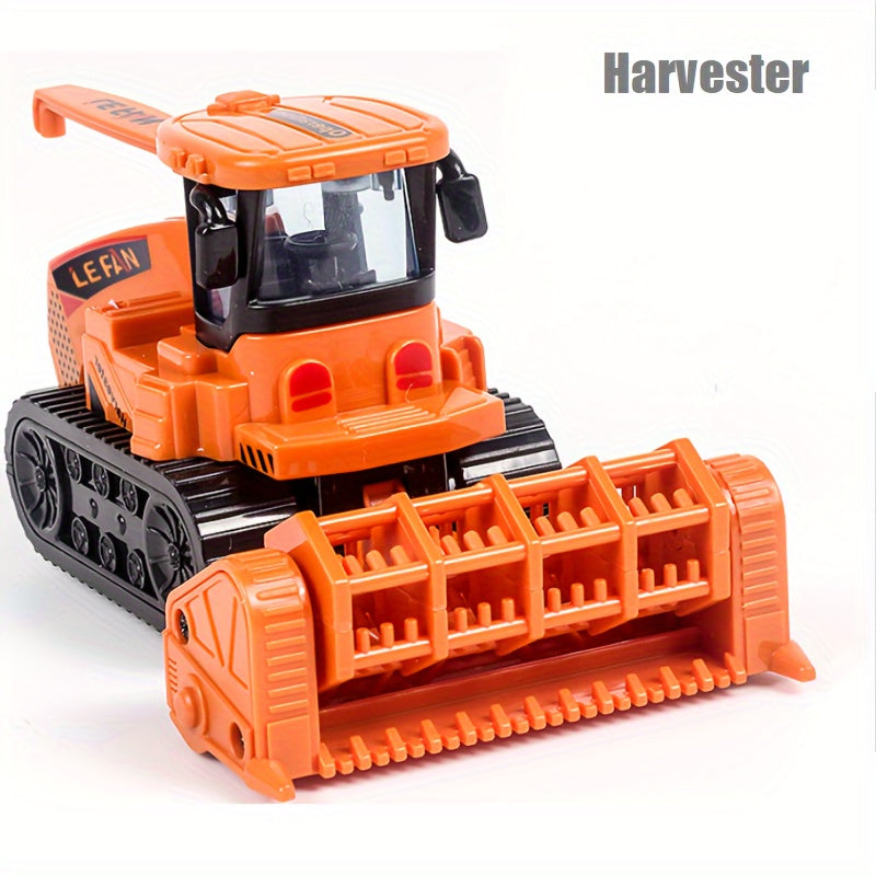 Inertia Agricultural Engineering Vehicle Toy Farm Farmer Car Toy