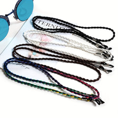Eyeglass Lanyard PU Twisted Glasses Rope Chain Packaging