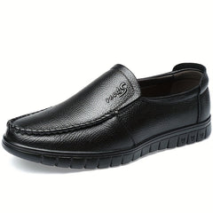 Men's Comfy Moc Toe Loafer Shoes Slip On Non-slip Shoes