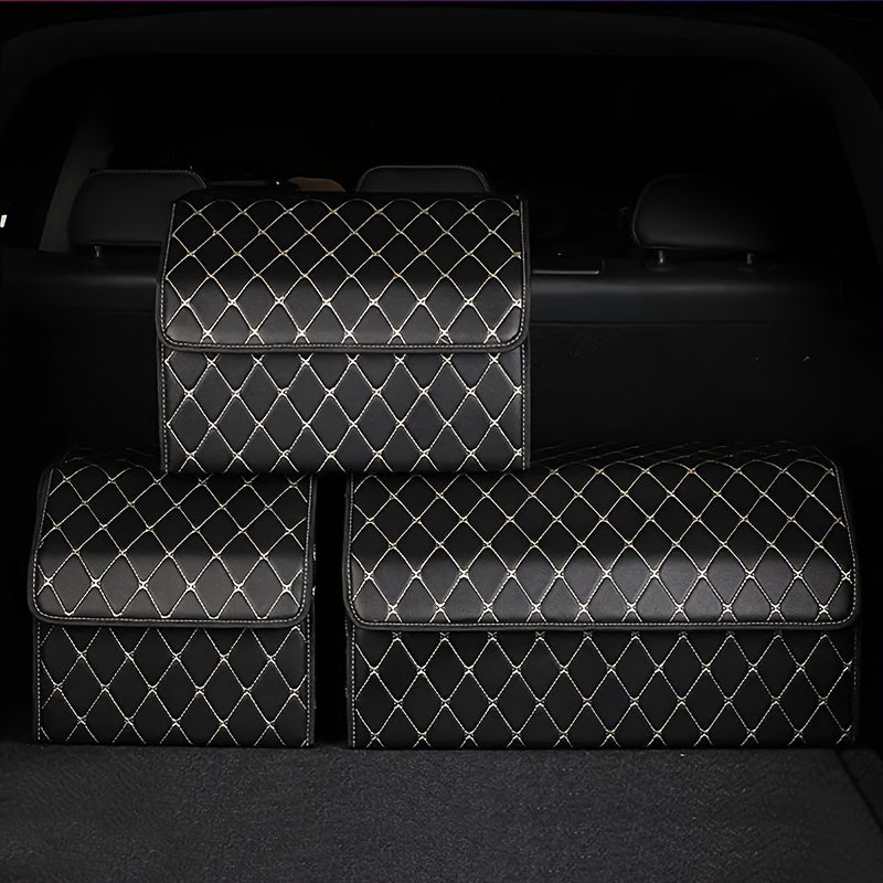 Car Trunk Storage Box Collapsible Auto Cargo Container Organizer