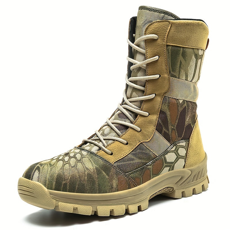 Boys' Military Style Hiking Boots Non Slip Durable Thermal Winter Shoes