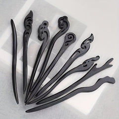 Sandalwood Hairpin Modern Daily Wooden Headdress