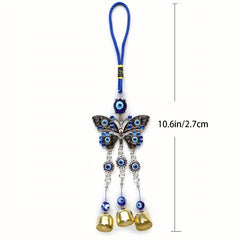 Wind Chime Pendant Eyes Bell Ornament Star Moon Devil Eye Jewelry
