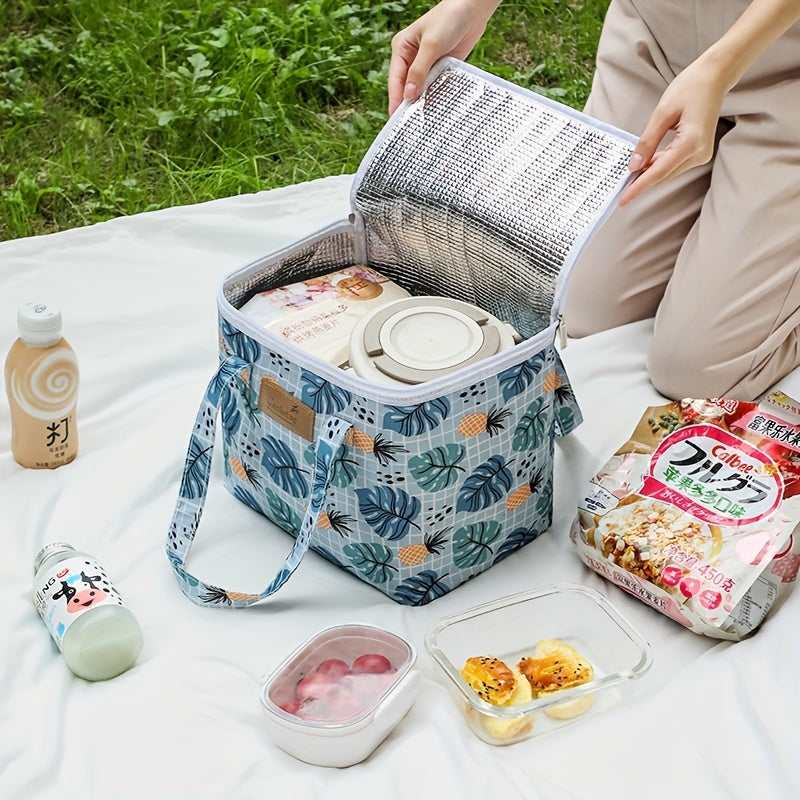 Large Capacity Picnic Bag Portable Camping Basket for Outdoor Adventures