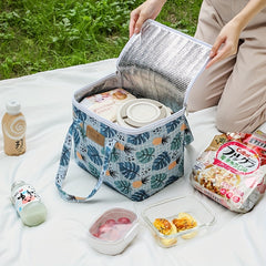 Large Capacity Picnic Bag Portable Camping Basket for Outdoor Adventures