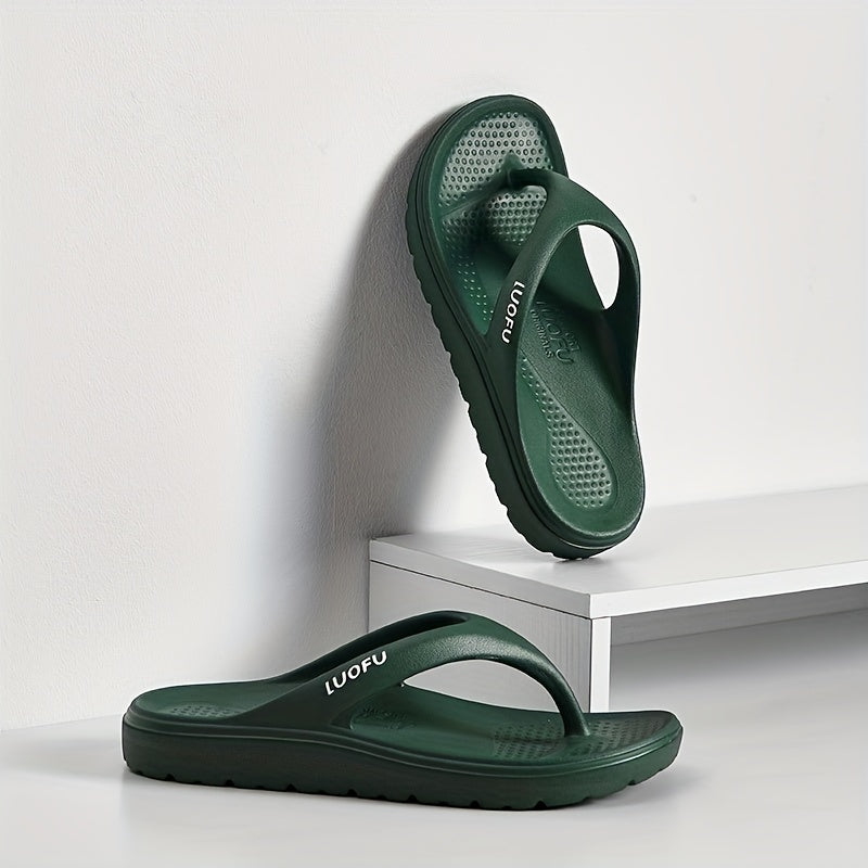 LUOFU Men's Non Slip Flip Flops Thong Sandals for Summer