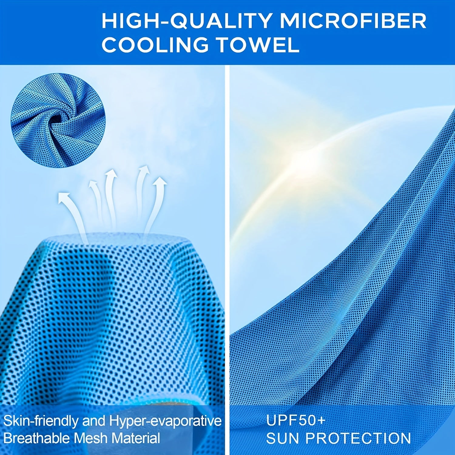 Quick Dry Ice Cold Towel for Sports and Fitness Exercise