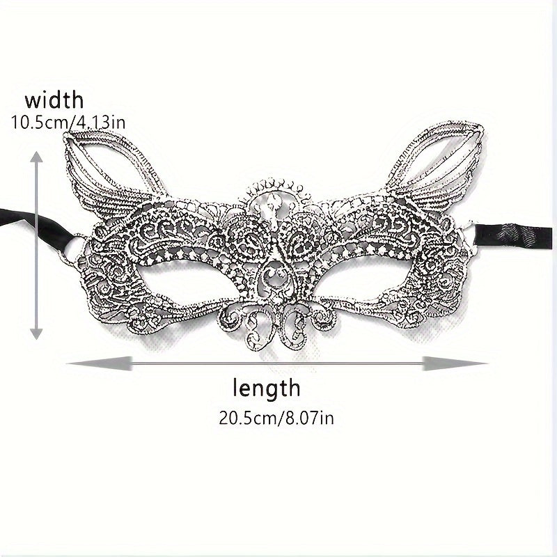 Halloween Lace Mask Prom Party Jewelry