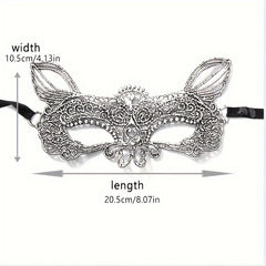 Halloween Lace Mask Prom Party Jewelry