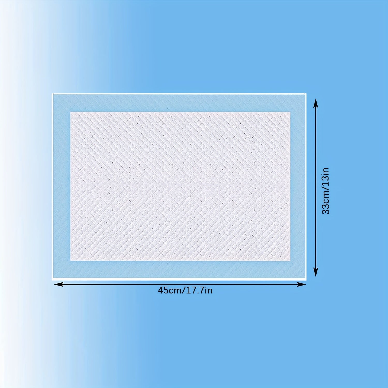 10pcs Pet Toilet Training Pads for Small Animals 44 X 33 cm