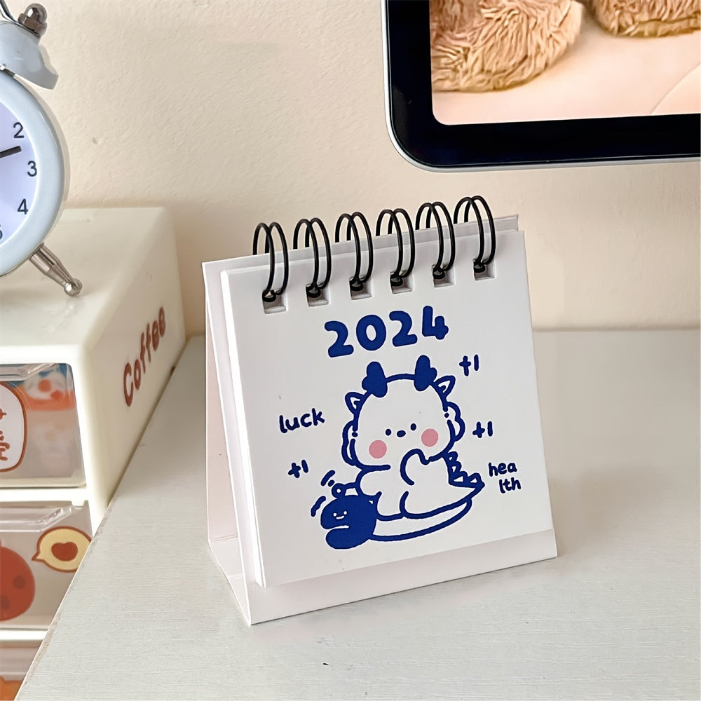 Lucky Dragon Mini Style Desktop Desk Calendar