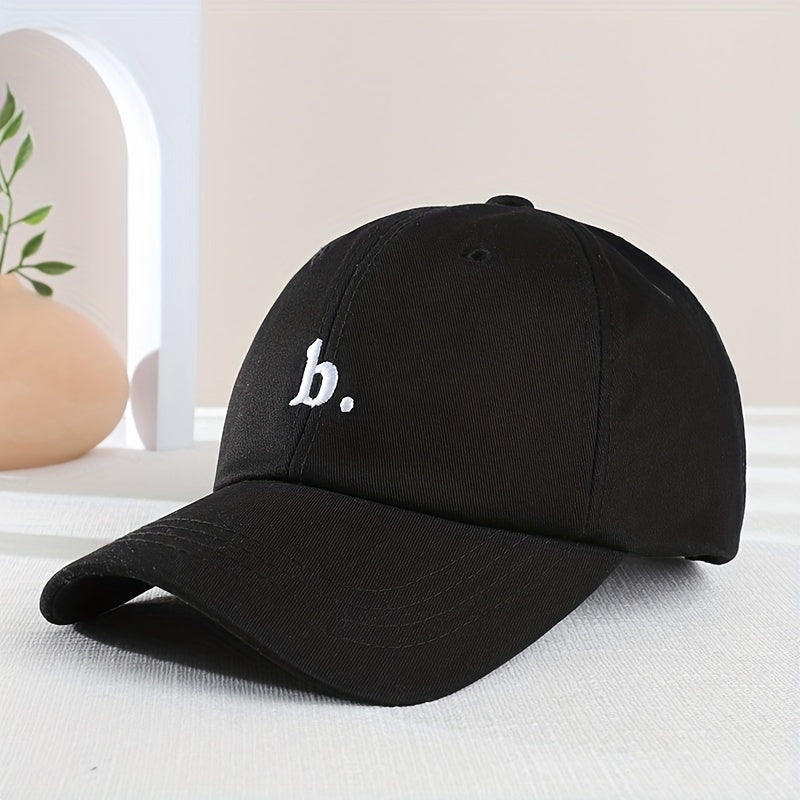 Letter Embroidery Baseball Cap Outdoor Sunshade Sunscreen Hat