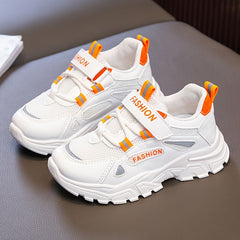 Boy's Chunky Non Slip Casual Soft Sole Sneakers For Kids Outdoor
