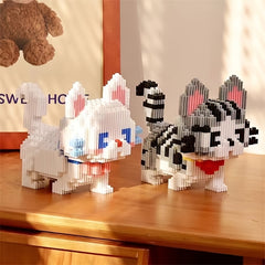 1505pcs Cat Building Blocks Puzzle Set for Ages 14