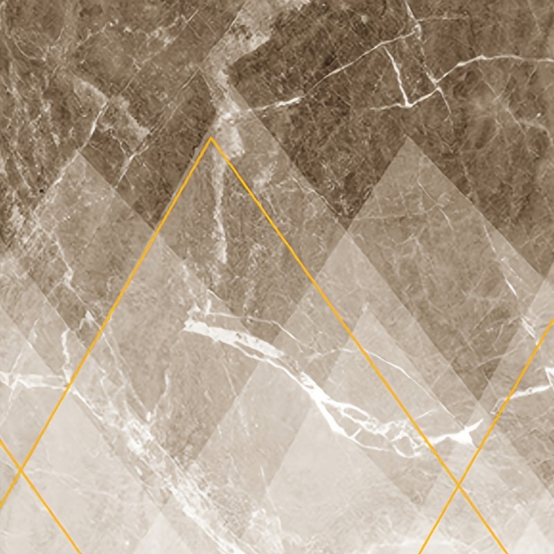 Kitchen Rug Crystal Velvet TPR Bottom Triangle Pattern Non slip Mat