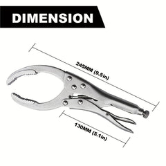 Locking Grip Filter Remover Wrench Tool Vise Vice Holding Gripping Pliers