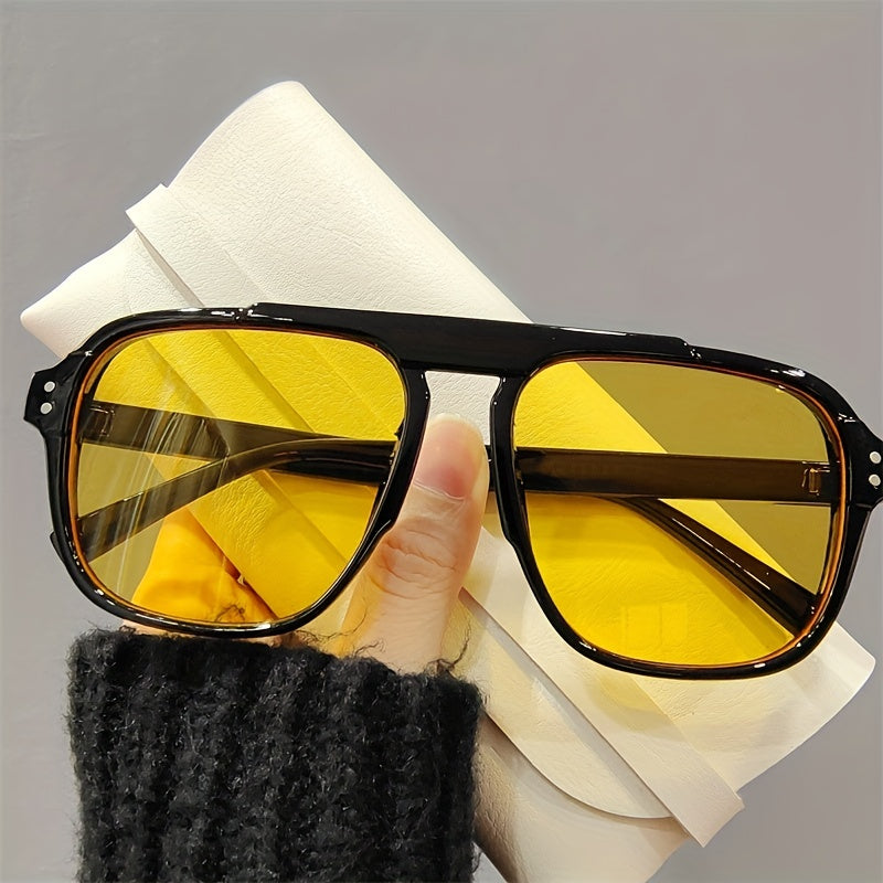 Oversize Frame Sunglasses Vintage Shades UV400