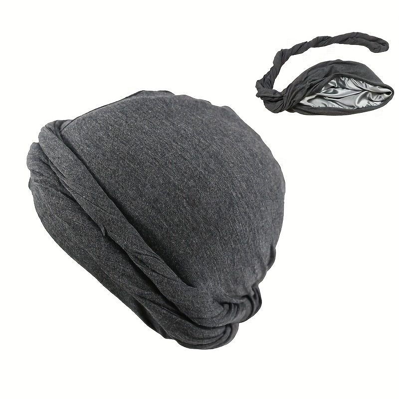Ethnic Men's Headscarf Cap Elastic Cloth Chemotherapy Cap