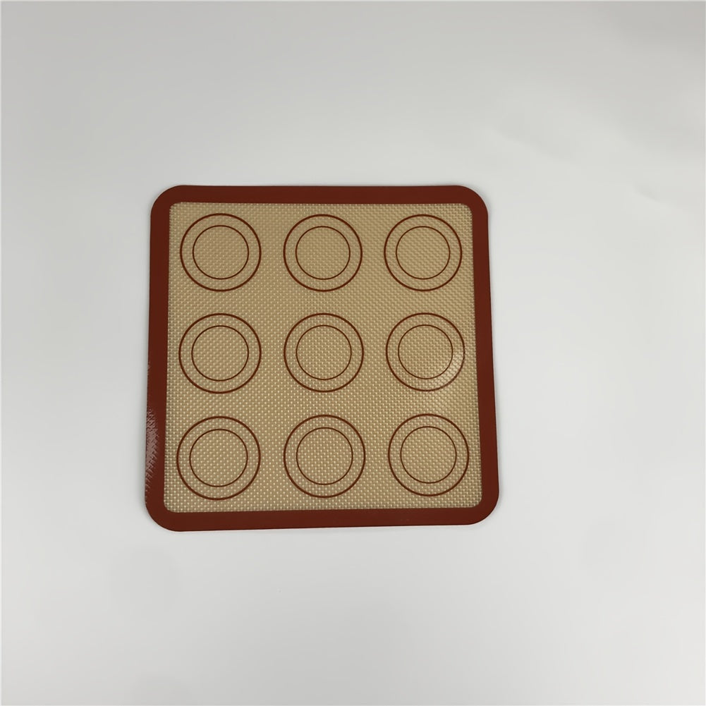 5pc Silicone Baking Mat Set Oven Kneading Pad Air Frying Pan Mat
