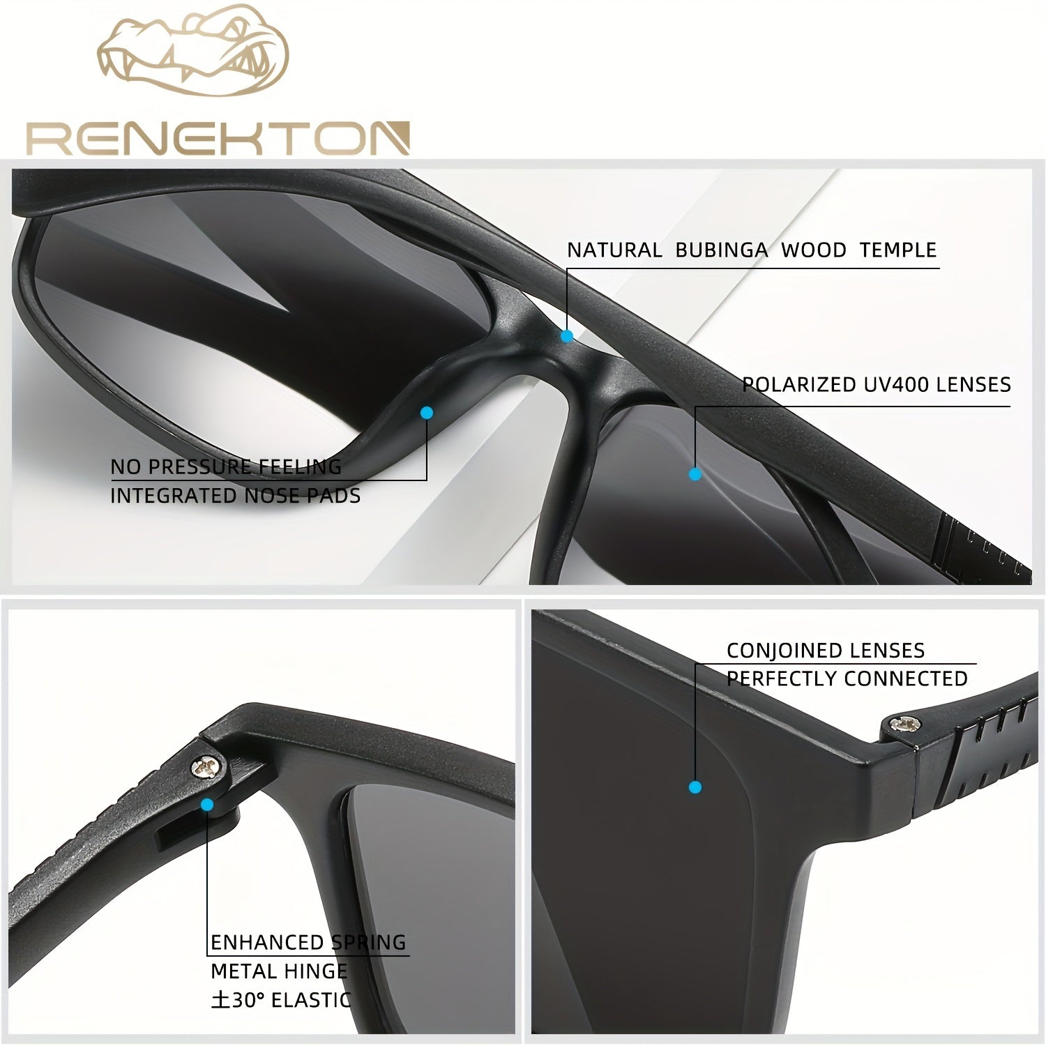 Men's TR90 Polarized Sunglasses UV400 Glasses