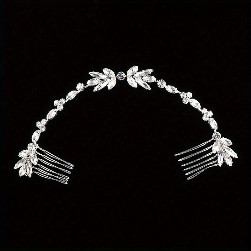 Crystal Headband Comb Bridal Hair Accessories