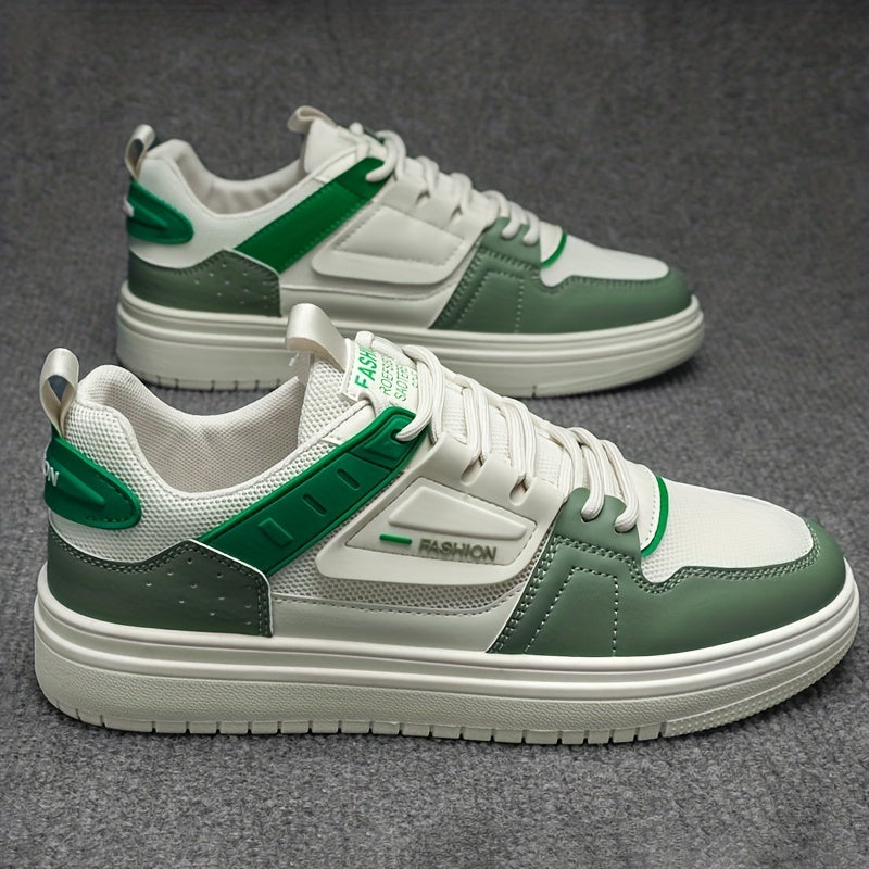 Men's Mesh Breathable Skate Shoes Non Slip Sneakers
