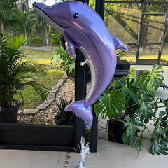 Mermaid Dolphin Foil Balloons Under The Sea Baby Shower Decorations
