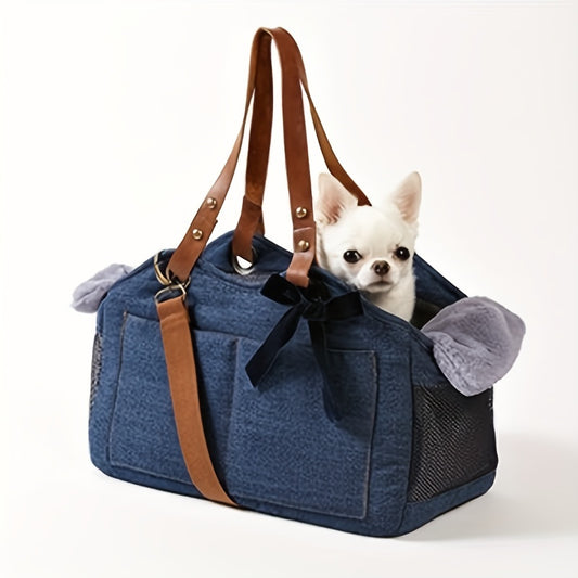 Pet Going Out Handbag Cat Bag Four Seasons Portable Dog Carrier Bag