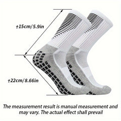 5 Pairs Breathable Soccer Mid Calf Socks For Men And Women