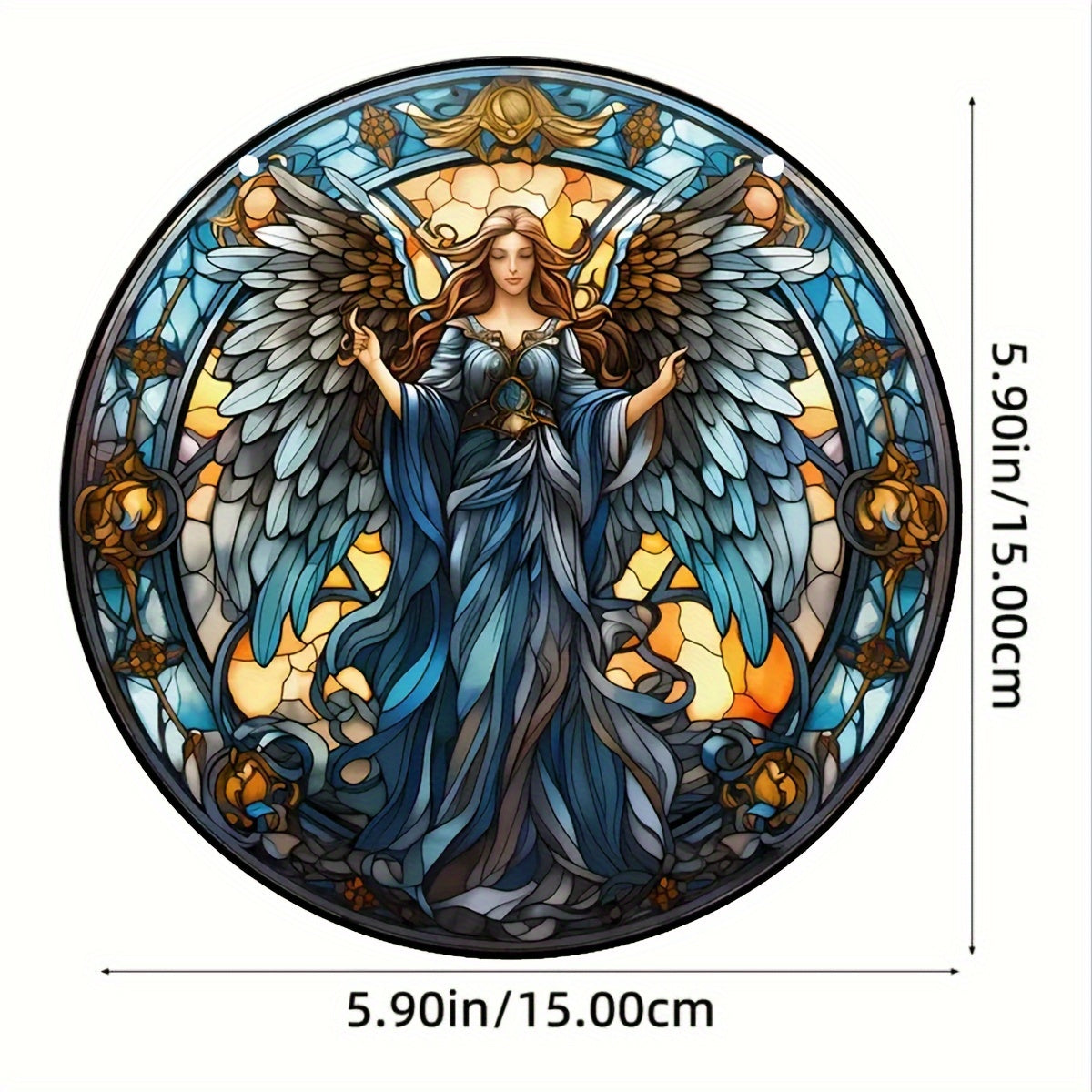 14 Angel Window Hanging Suncatcher Christmas Gift Patio Decor