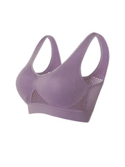 4 Pack Plus Size Sports Bra Set Seamless Medium Stretch Tank Bra