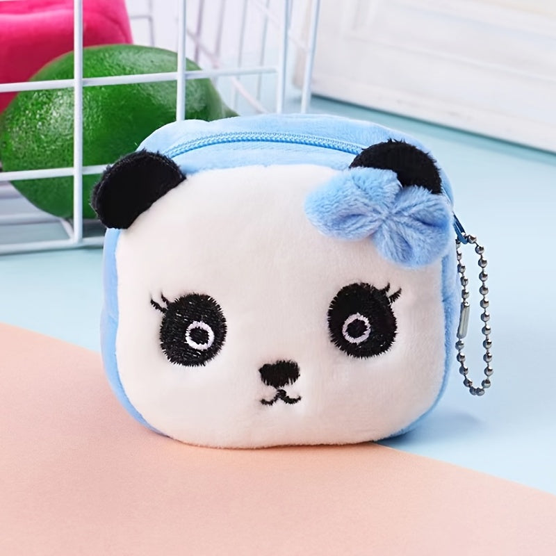 Kids Animal Shape Coin Purse Zipper Money Wallet