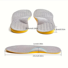O-Shaped Leg Correction Insoles Soft Elastic Breathable Insoles