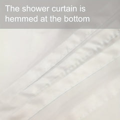 Polyester Eucalyptus Leaf Green Plant Shower Curtain - 70.87 inches