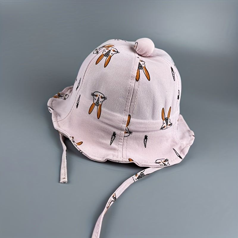 Cartoon Rabbit Baby Fisherman Hat Sunshade UV Protection Hat