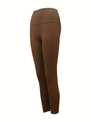 Seamless High Waist Fitness Cropped Pants Running Yoga Leggings