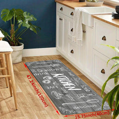 Soft Anti Fatigue Kitchen Rug Memory Foam Mat Non Slip Waterproof