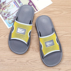 Men's Casual Non Slip Slides Slippers Open Toe Indoor Outdoor Beach Shower Shoes