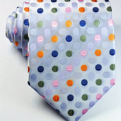 Men's Classic Polka Dots Tie Necktie for Business Wedding