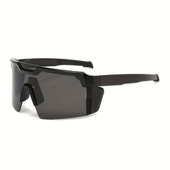 Men's Outdoor Sports Riding Sunglasses Anti Glare Anti UV Large Frame Glasses
