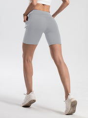 High Stretch Biker Shorts High Waist Workout Comfort Fitness Shorts