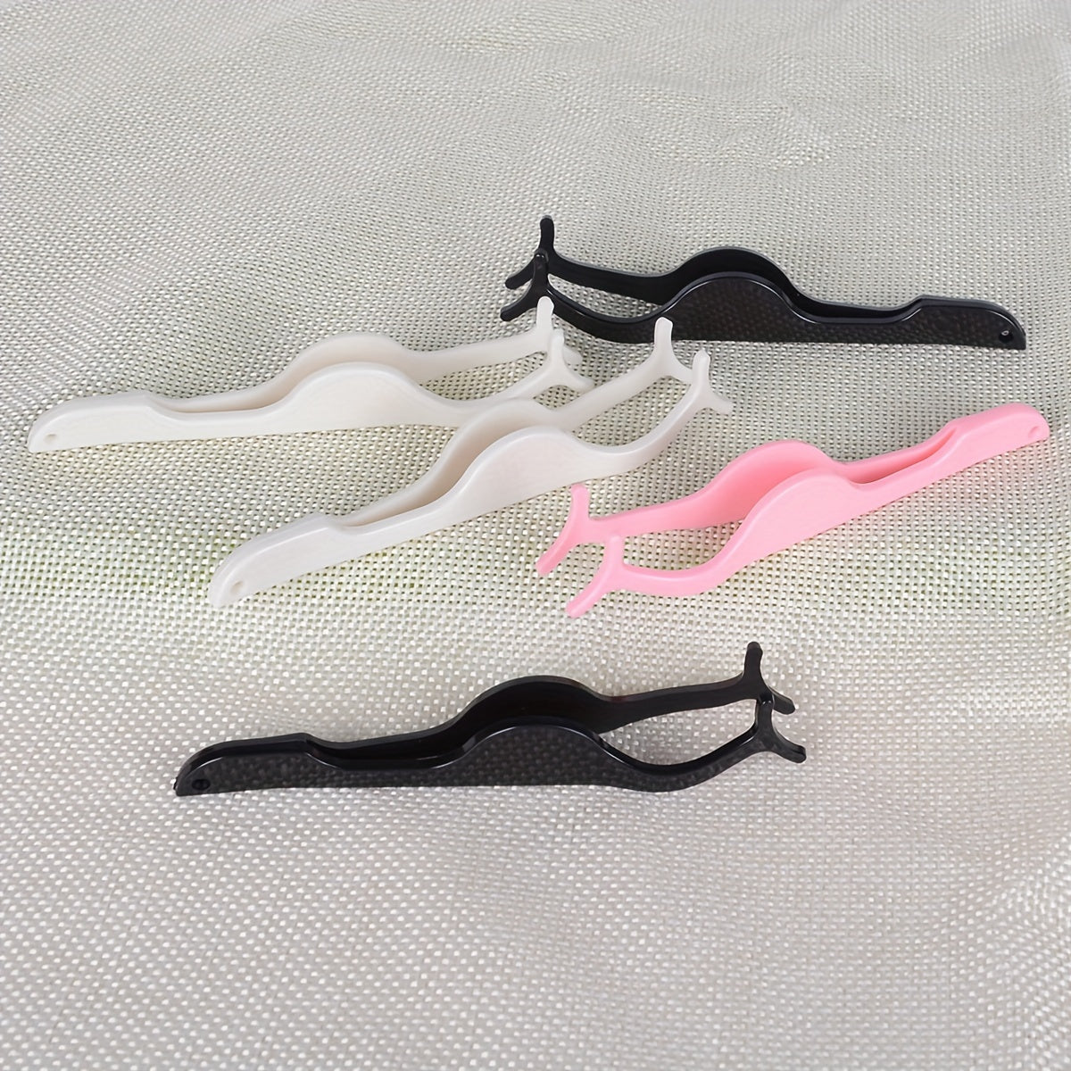 6pcs False Eyelashes Tweezer Portable Applicator for Magnetic Lashes