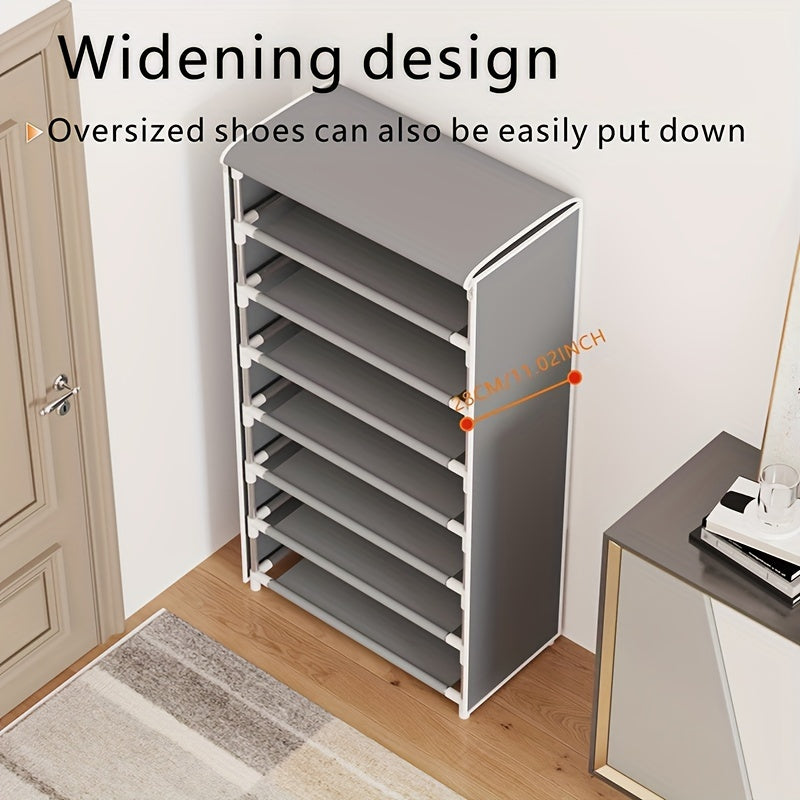1pc Dustproof Shoe Rack Storage for Living Room Bedroom