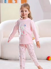 Girls Easter Rabbit Print Set - Kids Clothes