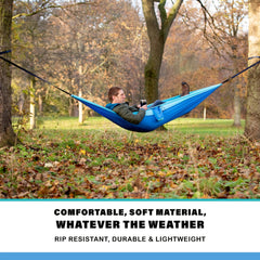 Ultralight Nylon Camping Hammock for Comfort & Relaxation